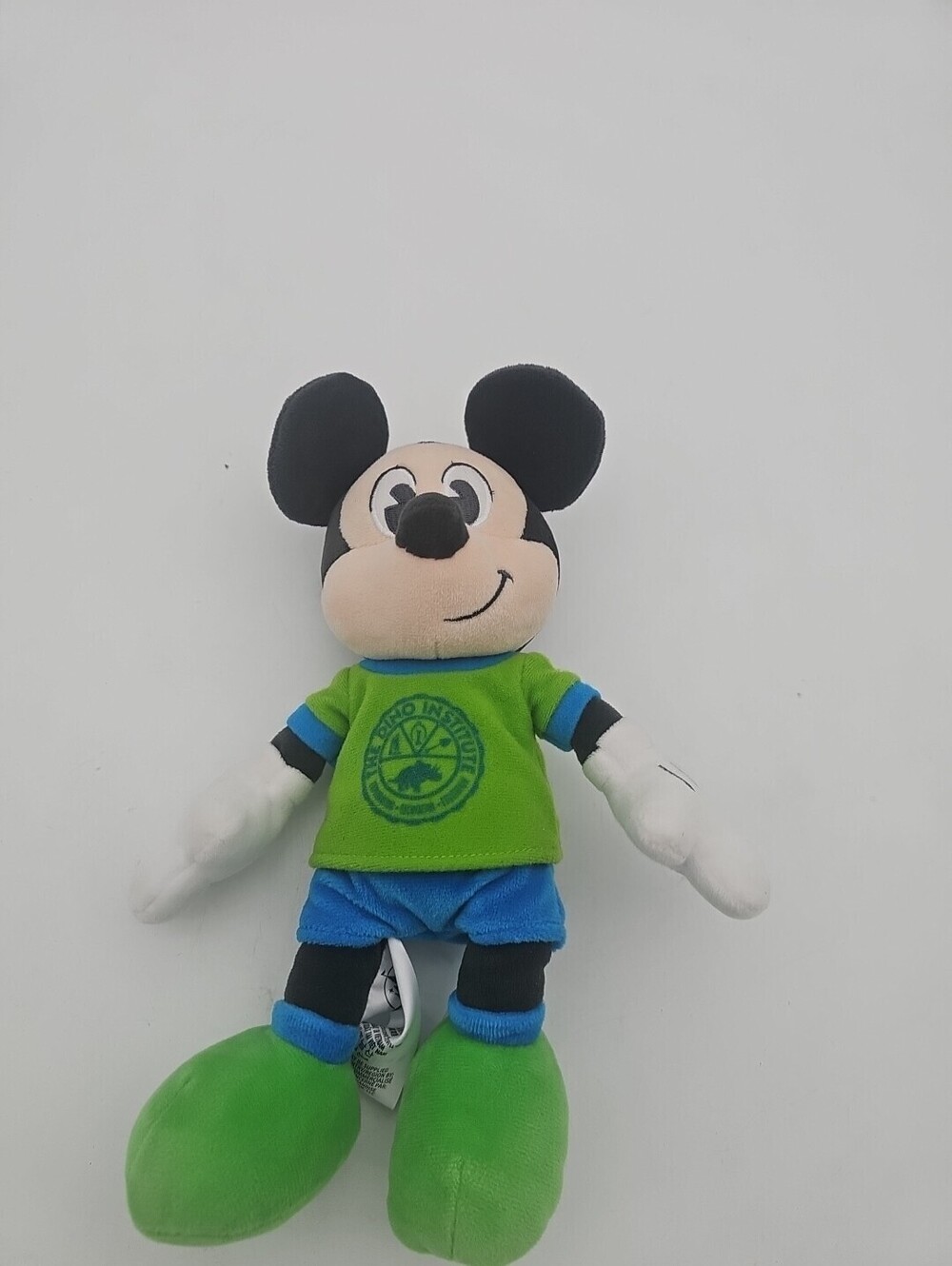 WDW Animal Kingdom Mickey Mouse 11” Dino Institute Stuffed Animal Plush